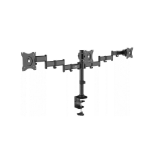 Maclean MC-691 Desk mount for 3 monitors tv állvány és fali konzol