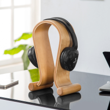 Maclean MC-815O Fa Headset állvány fejhallgató állvány