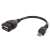 Maclean MCTV-696 USB 2.0 micro-B OTG kábel 0.15m - Fekete