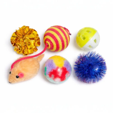  Macskajáték szett 6db játék macskáknak