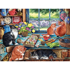 Macskák Magánélete - Extra Nagy Puzzle 275 Darab puzzle, kirakós