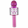  Macvi® Bluetooth karaoke mikrofon beépített hangszóróval, sárga színben