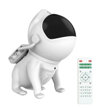 Macvi® Csillagászkutya csillag reflektor, Bluetooth, 15 megvilágítási mód, 15 világítási móddal éjjeli fény