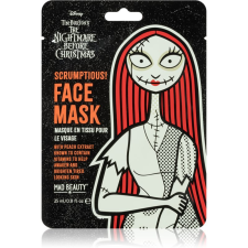 Mad Beauty Nightmare Before Christmas Sally fehérítő gézmaszk 25 ml arcpakolás, arcmaszk