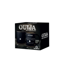 Mad Monkey Hőre változó 300ml bögre Ouija mintával - Fekete/Mintás bögrék, csészék