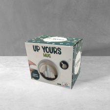 Mad Monkey "UP YOURS" 300ml Bögre - Fehér (2000040) bögrék, csészék