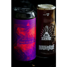 Mad Scientist MAD IN BLACK 2024 Black Pils (0,44L) (5 %) sör
