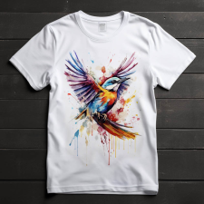  Madár póló (Férfi)(Színes) férfi póló