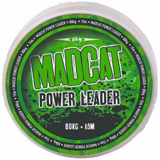 Madcat Power Leader 15m harcsázó fonott előkezsinór - 0,80mm 80kg horgászkiegészítő