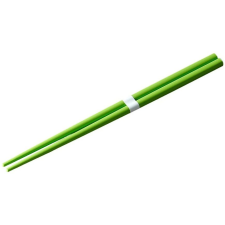 MADE IN JAPAN evőpálcikák 22,5 cm, világoszöld/fehér kerámia (MIJL0317) tányér és evőeszköz