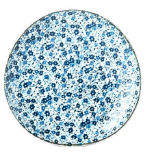 MADE IN JAPAN lapos tányér Blue Daisy 19 cm (MIJC2794) tányér és evőeszköz