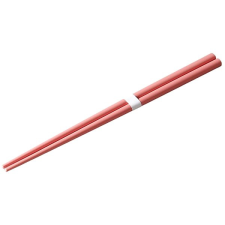 MADE IN JAPAN PINK & WHITE kerámia evőpálcikák 22 cm, rózsaszín tányér és evőeszköz