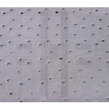  Madeira hímzésű pamutanyag - Szürke dekorációs kellék