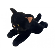 Madej Cat lying down 55 cm black plüssfigura