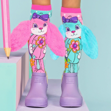  Madmia színes hosszú zokni lányoknak Hunny Bunny 3-5 éves korig gyerek zokni
