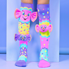 Madmia színes hosszú zokni lányoknak Jolly lolly 6-99 éves korig gyerek zokni