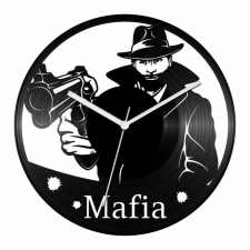  Maffiózó bakelit óra falióra