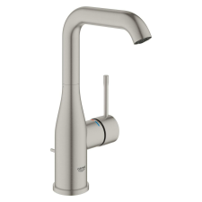 Magas mosdó csaptelep Grohe Essence New forgó karral supersteel 32628DC1 csaptelep