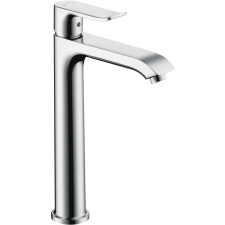 Magas mosdó csaptelep Hansgrohe Metris leeresztőszelep nélkül króm 31185000 csaptelep