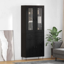  Magasfiú fiókkal Fekete tölgy 69,5 x 34 x 180 cm Faanyag bútor