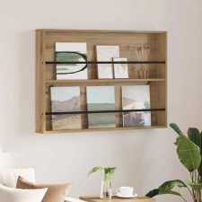  Magazin állvány Artisan tölgy 100 x 12 x 70 cm Faanyag bútor