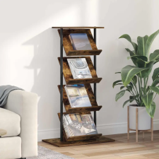  Magazin állvány Füstölt tölgy 68 x 40 x 123.5 cm Faanyag bútor