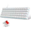 Magegee STAR61-W Mechanical Keyboard - US (MK-STAR61-W)