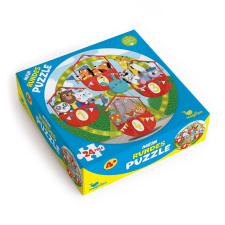 MAGELLAN Round puzzle Állatok óriáskeréken 24 db puzzle, kirakós
