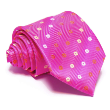  Magenta nyakkendő - virágmintás nyakkendő