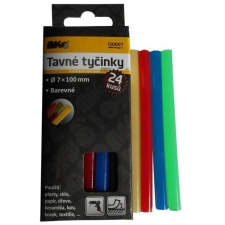 Magg ragasztórúd 7 x 100 mm, színes, 24 db barkácsgép tartozék