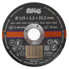 Magg Vágókorong fémhez 115x1,2x22,2mm (RK11512) csiszolókorong és vágókorong