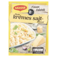  Maggi Tészta krémes sajt szósszal 146g alapvető élelmiszer