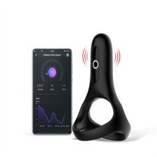  Magic Motion Rise - okos, akkus vibrációs péniszgyűrű [Szín: fekete] vibrátorok