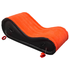 Magic Pillow - Felfújható BDSM bútor - bilincsekkel - nagy (piros) bilincs, kötöző