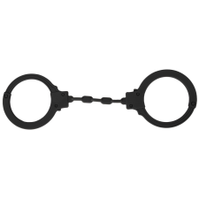 Magic Shiver Feel the Magic Shiver - szilikon bilincs (fekete) bilincs, kötöző