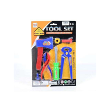 Magic Toys 7db-os műanyag szerszámkészlet fejszével és kiegészítőkkel barkácsolás