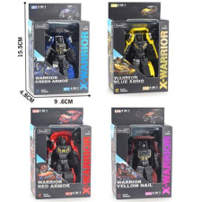 Magic Toys Autóvá alakítható robot figura 8cm többféle változatban autópálya és játékautó
