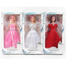 Magic Toys Beauty divatbaba estélyi ruhában 29cm háromféle változatban baba