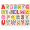 Magic Toys Betűk fa formapuzzle