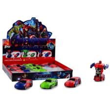 Magic Toys Bosszúállók átalakítható autó fénnyel többféle változatban 1db autópálya és játékautó