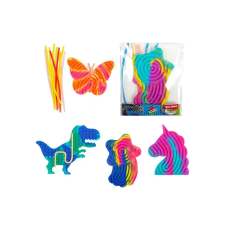 Magic Toys Curly Board mini zsinóros fűzős játék több változatban kreatív és készségfejlesztő