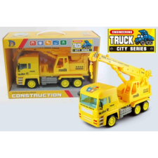 Magic Toys Darus teherautó modell fénnyel 27cm-es autópálya és játékautó