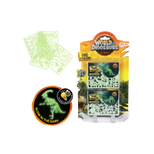 Magic Toys Dínós fluoreszkáló 3D puzzle többféle változatban 1db puzzle, kirakós