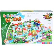 Magic Toys Dinoszauruszos építőjáték 138db-os barkácsolás, építés