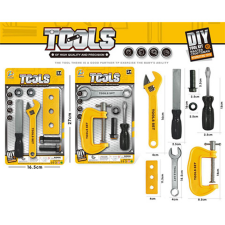Magic Toys Ezermester szerszámkészlet sárga színben kétféle változatban 1db barkácsolás