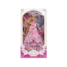 Magic Toys Fashion hercegnő baba báliruhában kalappal baba