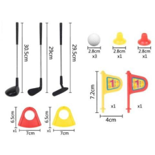 Magic Toys Fémnyelű minigolf szett kiegészítőkkel kreatív és készségfejlesztő