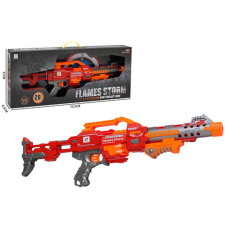 Magic Toys Flames Storm szivacslövő puska piros színben 75cm katonásdi