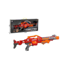 Magic Toys Flames Storm szivacslövő puska piros színben 75cm katonásdi