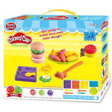 Magic Toys Hamburger készítő gyurma szett kiegészítőkkel gyurma